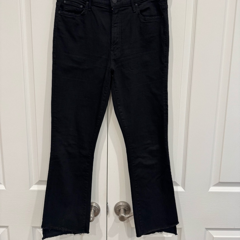 Mother Denim The Insider Crop Step Fray (Wash: Not Guilty)